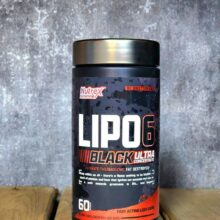 چربی سوز لیپوسیکس 6 بلک ناترکس 60 عددی Nutrex Lipo-6 Black