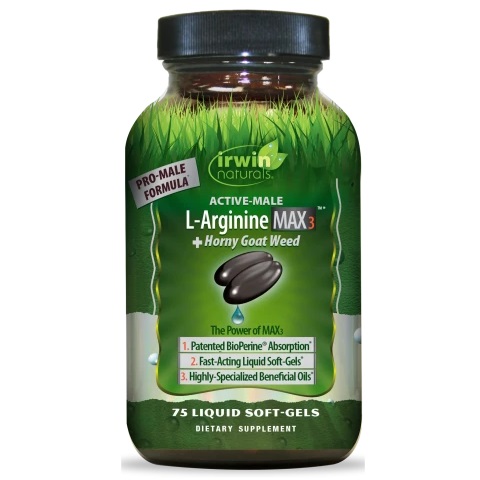 آرژنین مکس تری اروین نچرالز Irwin Active Male L Arginine Max3 6626a3810fa02.jpeg