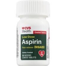 آسپرین سی وی اس هلث با دوز پایین CVS Health Low Dose Aspirin 81MG