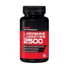 ال ارژنین ال اورنیتین جی ان سی 2500 GNC L-Arginine L-Ornithine