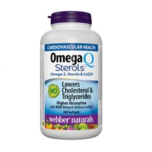 امگا 3 استرولز و کیوتن وبر نچرالز Webber Omega3 & Sterols & CoQ10