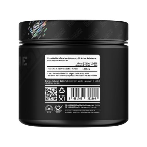 تری کراتین مالات کینگ سایز نوتریشن Kingsize Nutrition Tri Creatine Malate 66520e8223843.jpeg