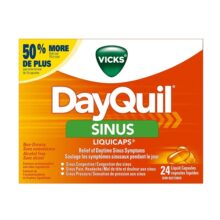 تسکین دهنده درد سینوس دی کویل Vicks DayQuil SINUS