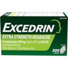 تسکین دهنده سردرد اکسدرین Excedrin Extra Strength