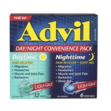 تسکین دهنده علائم سرماخوردگی و آنفولانزای ادویل ADVIL DAY/NIGHT
