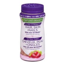 تقویت کننده پوست، مو و ناخن نیچرز بونتی حاوی بیوتین