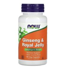 جینسینگ و رویال ژل ناو NOW Ginseng & Royal Jelly