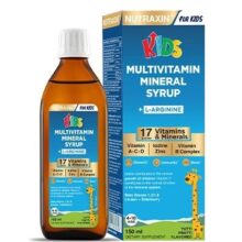 شربت مولتی ویتامین مینرال کودکان نوتراکسین 150 میلی Nutraxin Kids Multivitamin Mineral Syrup