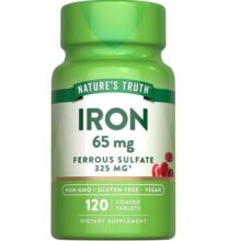 قرص آهن نیچرز تریث 65 میلی گرم 120 عدد