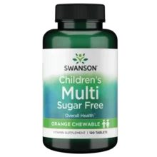 قرص جویدنی مولتی ویتامین کودکان سوانسون 120 عدد
