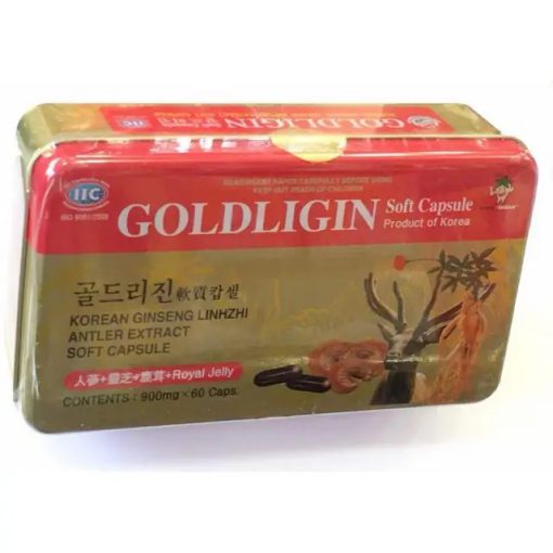 قرص شاخ گوزن، گانودرما و عصاره جینسینگ گلدلیگین Goldligin 6651eea8e4cf0.jpeg