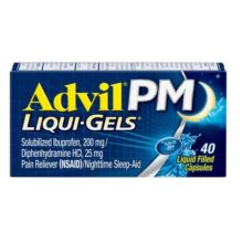 مسکن لیکوید ژل شب ادویل 40 عدد Advil PM Liqui-Gels