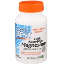 منیزیم دکتر بست 100 میلی گرم 120 عدد Doctor’s Best Magnesium 66869601cd095.jpeg
