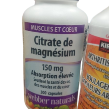 منیزیم سیترات وبر نچرالز Webber Naturals Citrate de magnesium