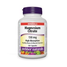 منیزیم سیترات وبر نچرالز Webber Naturals Magnesium Citrate 150 mg