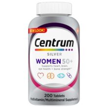 مولتی ویتامین زنانه سنتروم ادونس 50 پلاس Centrum Advance 50+