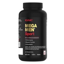 مولتی ویتامین مگا من اسپورت جی ان سی 120 عدد GNC Mega Men Sport 