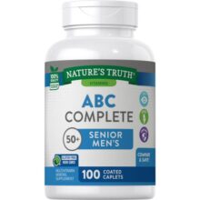 مولتی ویتامین مینرال مردانه ای بی سی نیچرز تریث 100 عدد