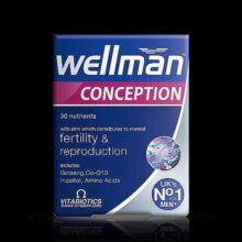 مکمل تقویت باروری مردان Wellman Conception – بسته ۳۰ عددی