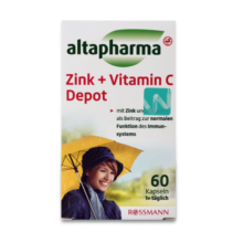 مکمل غذایی روی + ویتامین C دپو آلتاپارما