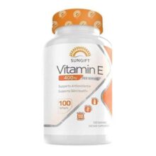 ویتامین ای سان گیفت 100 عدد SUNGIFT Vitamin E 400IU
