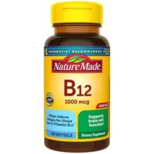 ویتامین ب12 نیچرمید 150 عددی Nature Made Vitamin B12 1000 mcg Softgels