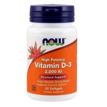 ویتامین دی 3 ناو  NOW Vitamin D3 2000IU