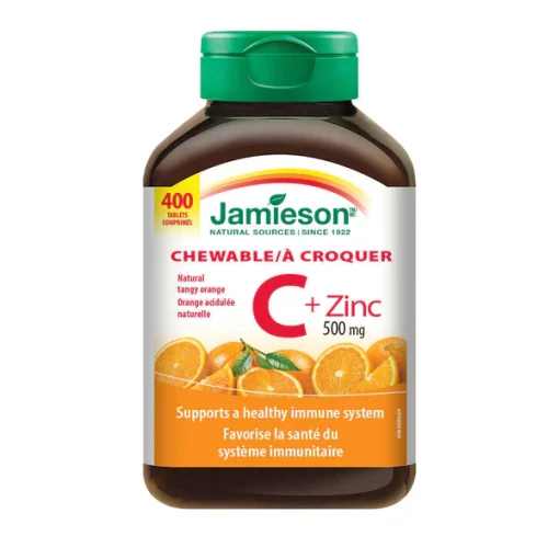 ویتامین سی و زینک جمیسون 400 عدد Jamieson Vitamin C + Zinc 6654df3a02de7.webp