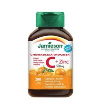 ویتامین سی و زینک جمیسون Jamieson Vitamin C + Zinc