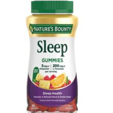 پاستیل تقویت کننده خواب نیچرز بونتی 60 عدد