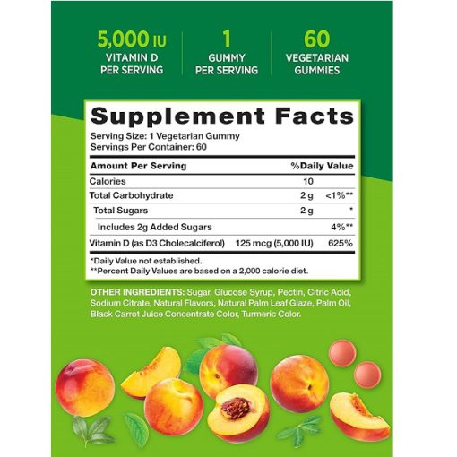 پاستیل ویتامین دی نیچرز تریث Nature’s Truth Vitamin D3 6626a31749fb6.jpeg