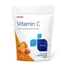 پاستیل ویتامین سی جی ان سی GNC Vitamin C Gummies