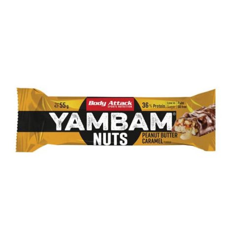پروتئین بار یام بام بادی اتک 55 گرم BODY ATTACK YAMBAM NUTS 6686e7f3866d2.jpeg