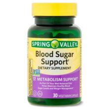 پشتیبان قند خون اسپرینگ والی 30 عددی Spring Valley Blood Sugar Support