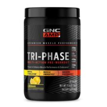 پمپ تری فاز جی ان سی GNC Tri-Phase Pre-Workout