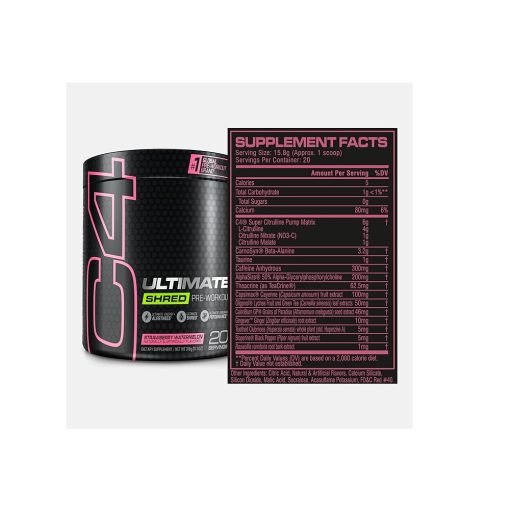 پمپ سی فور آلتیمیت شرد سلوکور Cellucor C4 Ultimate Shred 662673067bcdf.jpeg