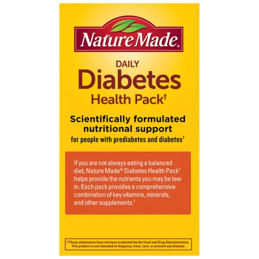 پک دیابت هلث نیچرمید Nature Made Diabetes Health Pack 6627d0df4c19e.webp
