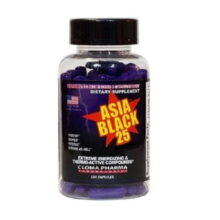 چربی سوز آسیا بلک 25 کلوما فارما Cloma Pharma Asia Black 25