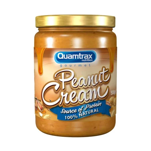کرم بادام زمینی کوامترکس 500 گرم  Quamtrax Peanut Cream 66269dbf09cbc.webp