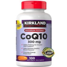 کوآنزیم کیوتن کرکلند 300 میلی گرم 100 عدد Kirkland CoQ10