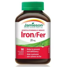 کپسول آهن جمیسون 28 میل 90 عدد  Jamieson Gentle Iron