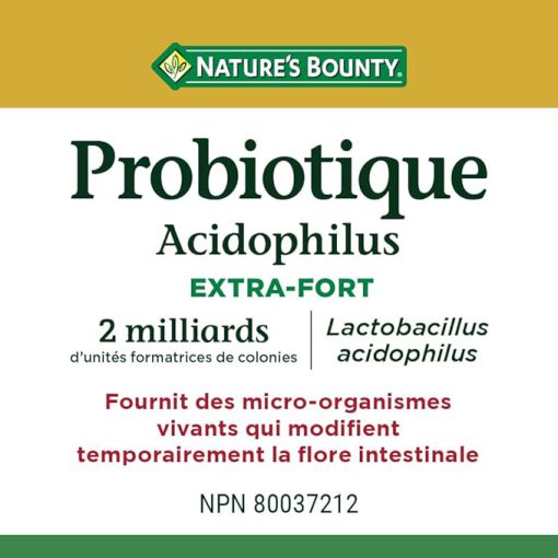 کپسول اسیدوفیلوس پروبیوتیک نیچرز بونتی Nature’s Bounty Acidophilus Probiotic 6654dd5a4e183.jpeg