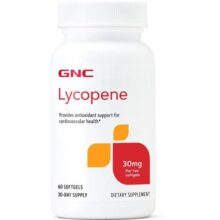 کپسول لیکوپن جی‌ان‌سی GNC Lycopene 30mg