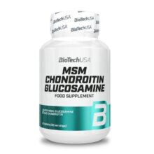 گلوکوزامین کندرویتین MSM بایوتک MSM Chondroitin Glucosamine BioTechUSA